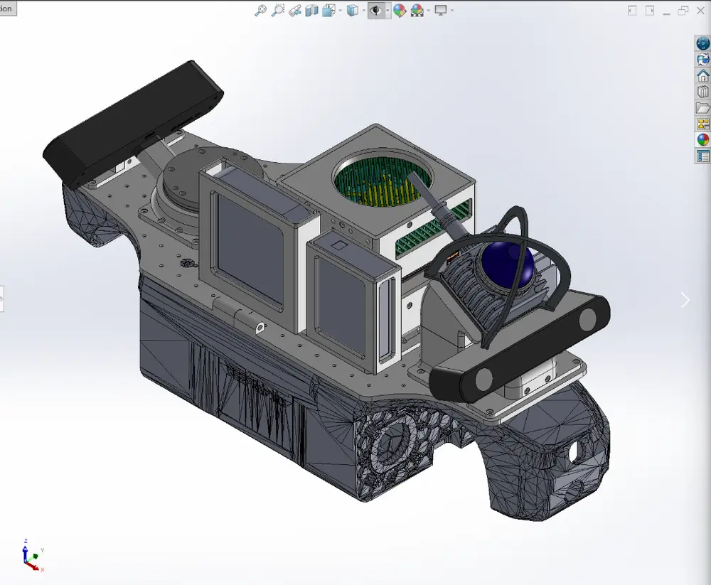 Payload Design for Deep Robotics Lite3