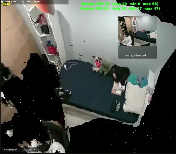 Streaming RGB-D Splat Primitives in Unity